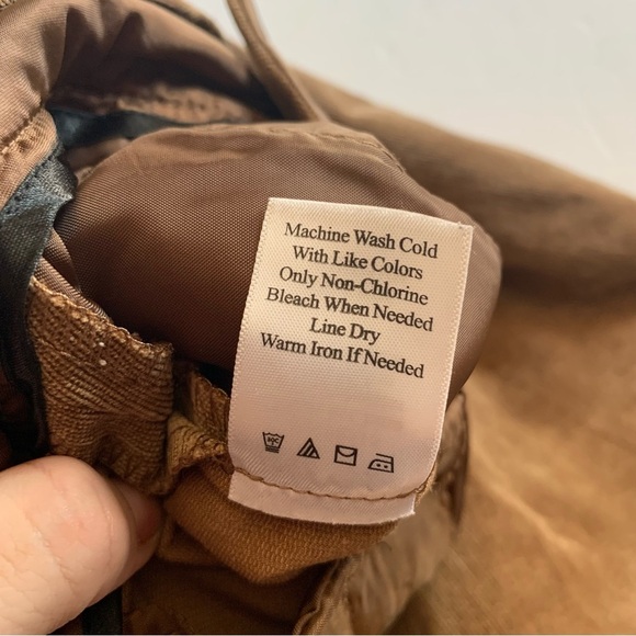 Coldwater Creek Brown Corduroy Pants Size P4 - Picture 6 of 10